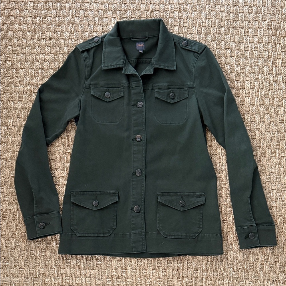 Jag Jeans Dark Green Utility Jacket